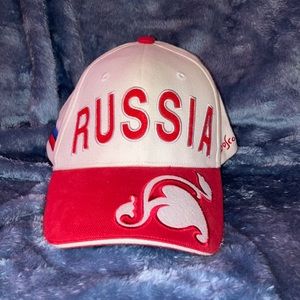 Vintage Y2K Russia Strapback Torino 2006 Hat